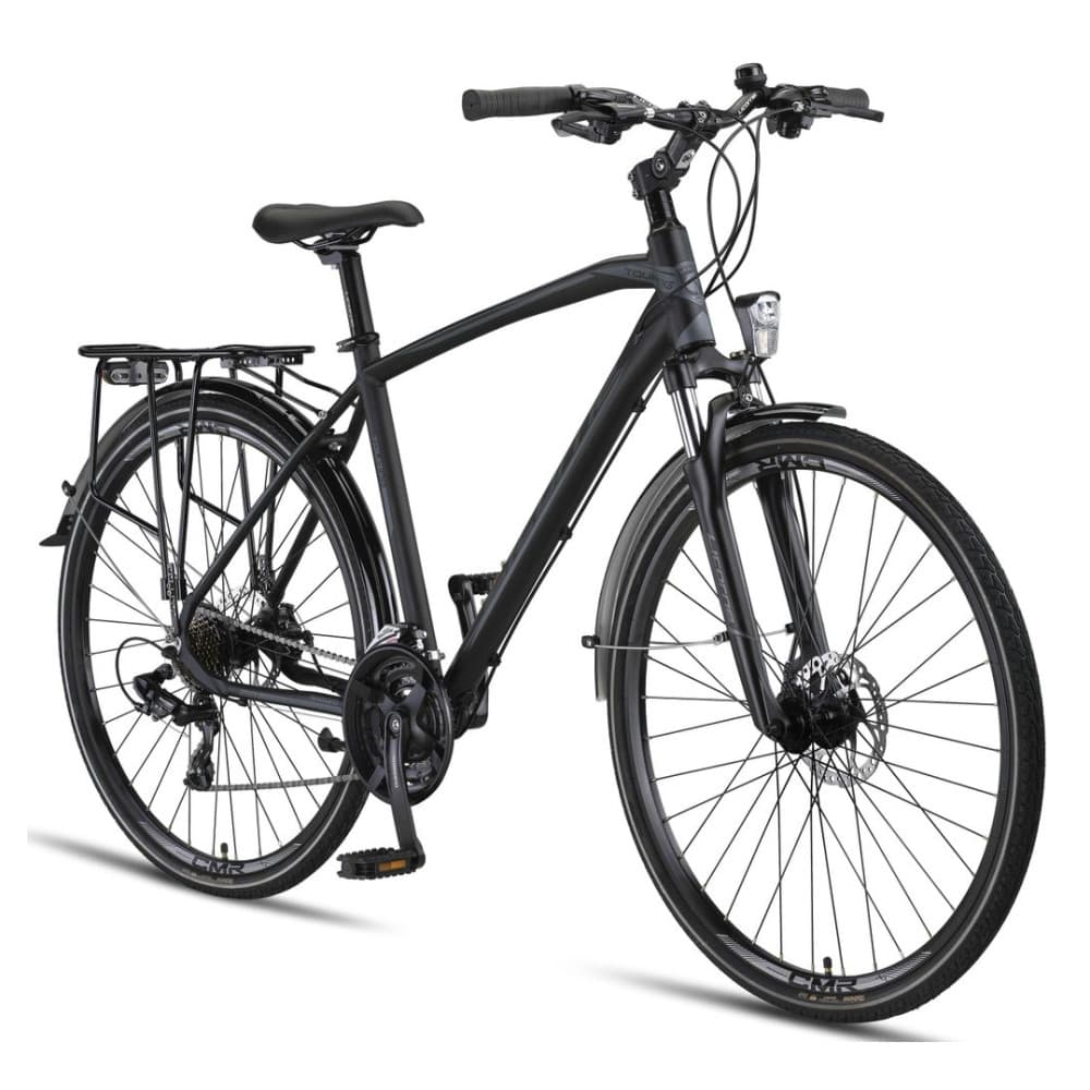 Licorne Bike Premium Touring Trekking Bike in 28 Zoll - Fahrrad für Jungen, Mädchen, Damen und Herren - 21 Gang-Schaltung - Mountainbike - Crossbike