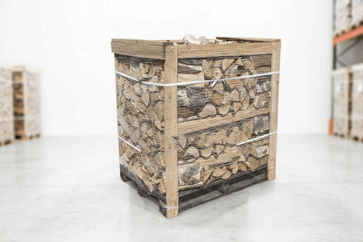 Brennholz Palette – Birke – 30/33 cm – kammergetrocknet – 1 RM