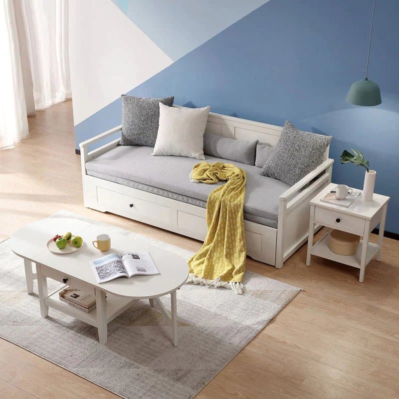 سرير كنبة مع ادراج امامية