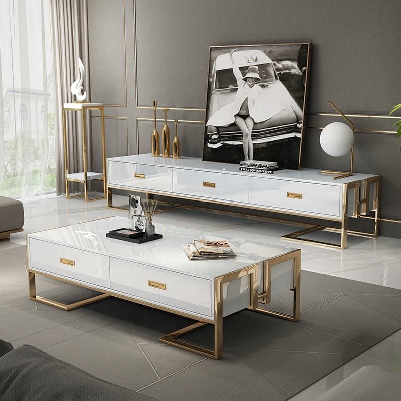 طقم طاولات الفخامة والرقي بتصميم اوروبي