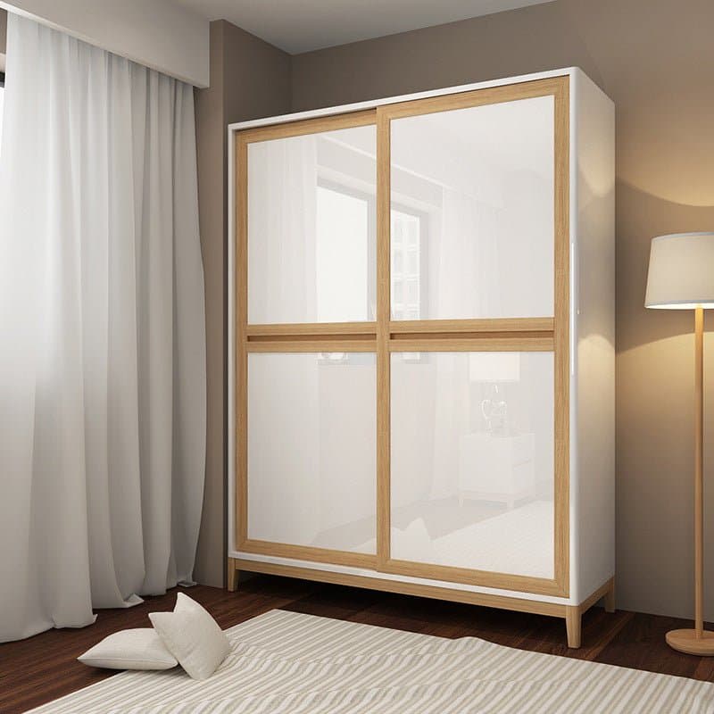 خزانة ملابس بتصميم حديث لامع