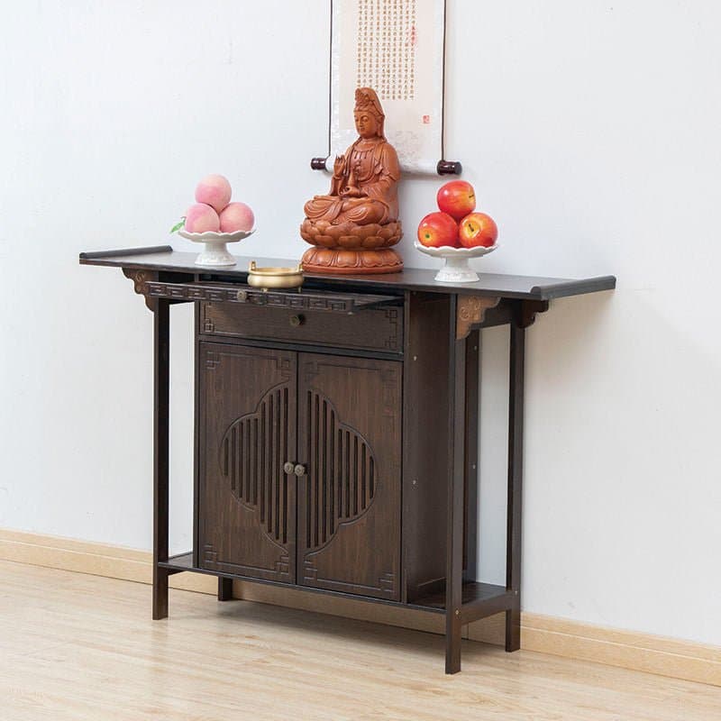 كونسول جانبي خشبي