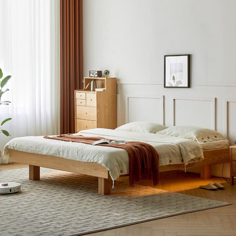 سرير خشب​ بتصميم أوروبي
