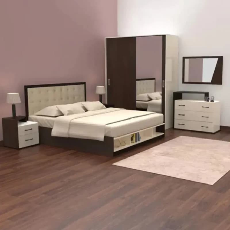 طقم غرفة نوم بتصميم بوليفا