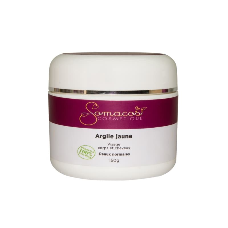 Argile jaune Illite en poudre (peaux normales)