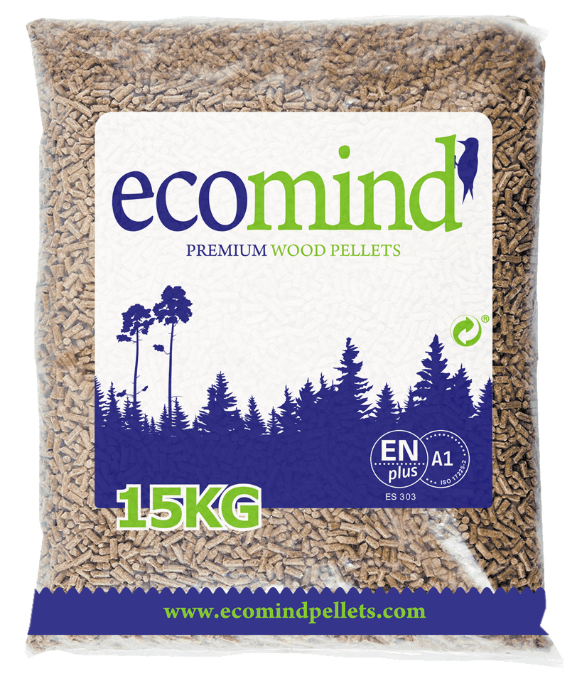 Ecomind TG ENplus A1, palet de pellet 72 sacos de 15 kg
