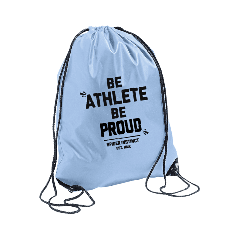 Sac De Gym Sky "be Athlete Be Proud" - Spider Instinct®