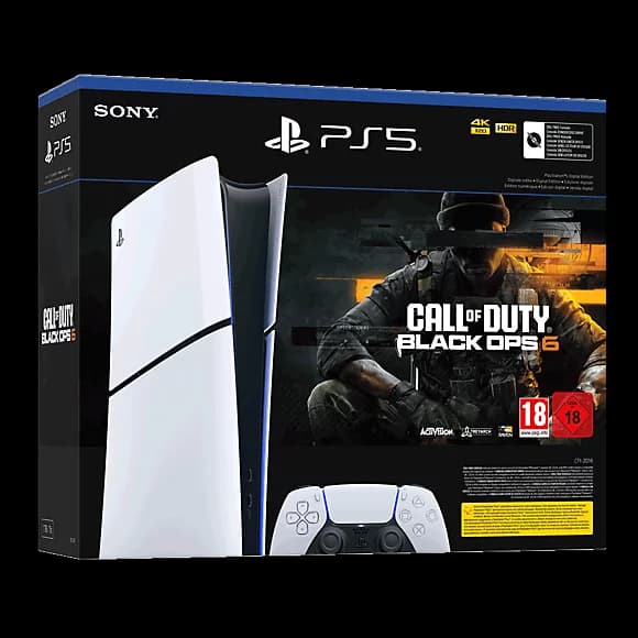 PlayStation®5 Digital Edition Konsole - Call of Duty®: Black Ops 6 Bundle (Modellgruppe - Slim)*