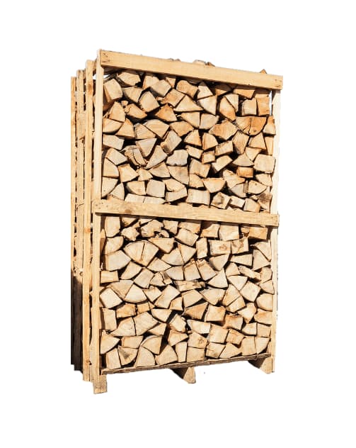 Buches de Bois (Mélange Hêtre, Chêne) Sec 40 cm (2 stères)