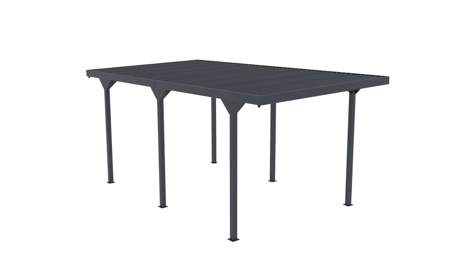 Wiata samochodowa Carport 549 x 287 x 238 cm Garaż samochodowy