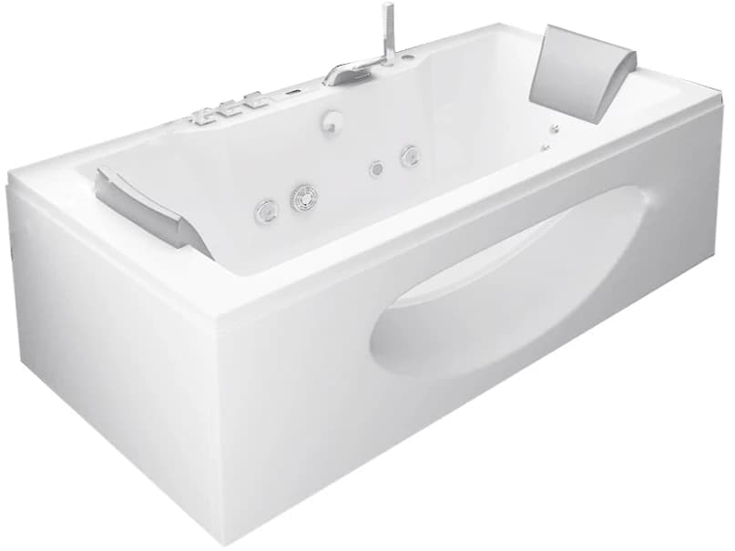 Wanna wolnostojąca z hydromasażem UTAH jacuzzi 80x170x58cm