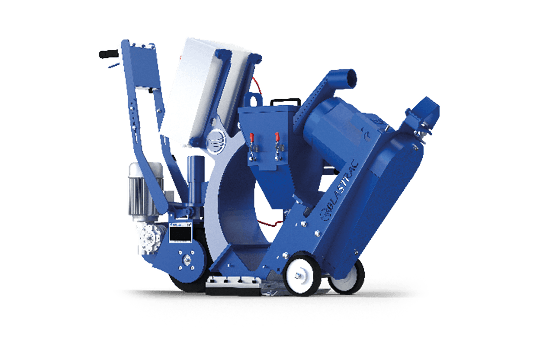 BLASTRAC / HUSQVARNA 1-10 DPS75 – Kugelstrahlmaschine VORFÜHRGERÄT