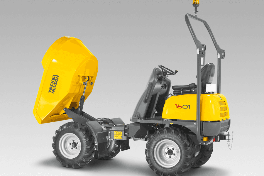 Wacker Neuson Raddumper 1601 mit Frontkippmulde 1.500kg Zuladung