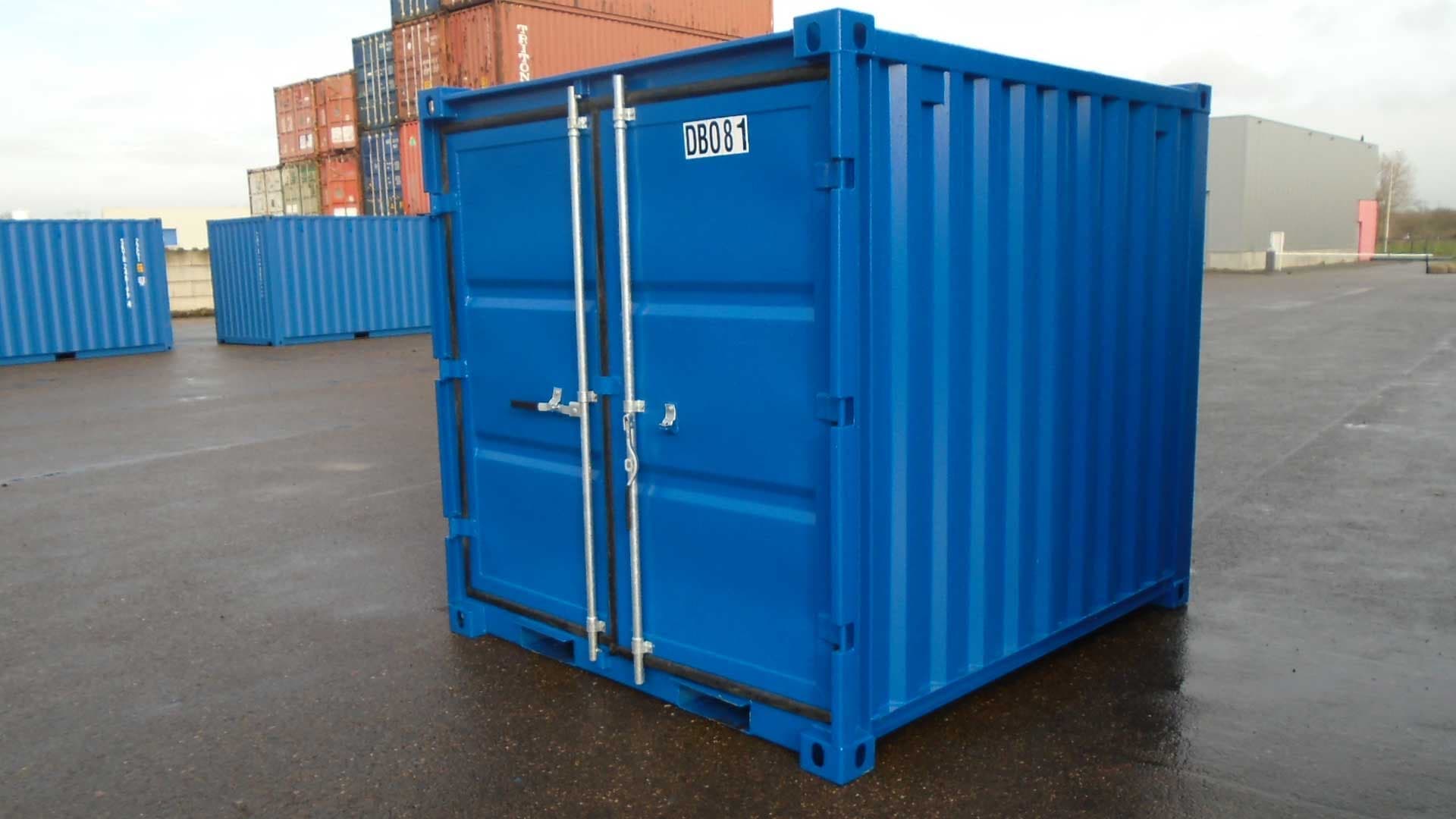 8 Fuss Materialcontainer | Standard | Neu-Neu