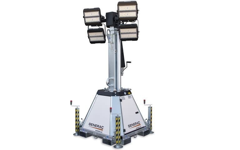 PRAMAC / Generac CTF 10 elektrischbetriebener Lichtmast