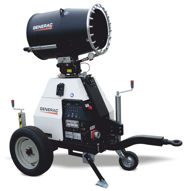 GENERAC Dust Fighter DF 4500 elektrischbetriebenes Staubbindesystem