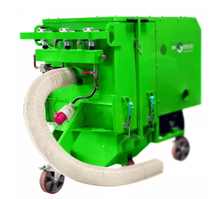 DR. SCHULZE | DSBM-250 FU – Filtereinheit für Kugelstrahlanlage DSBM-250