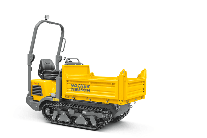 Wacker Neuson DT15 Kettenumper mit 3-Seitenkippmulde 1.500kg Zuladung