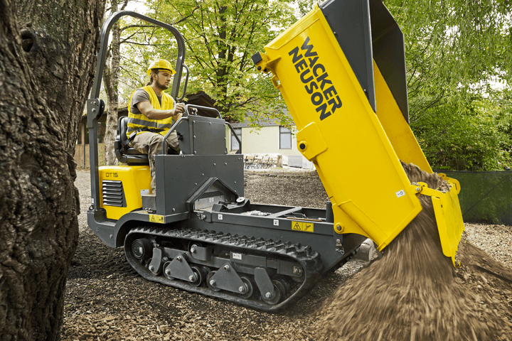 Wacker Neuson DT15 Kettenumper mit Frontkippmulde 1.500kg Zuladung