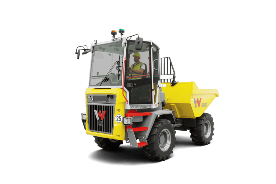 Wacker Neuson Dual View Raddumper DV60-2 mit Frontkippmulde 6.000kg Zuladung