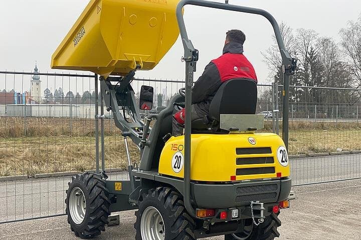 Wacker Neuson Raddumper 1501 mit Hochkippmulde 1.500kg Zuladung