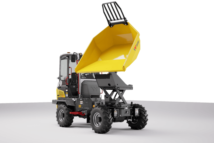 Wacker Neuson Raddumper DW30-2 mit Hochkippmulde drehbar 3.000kg Zuladung