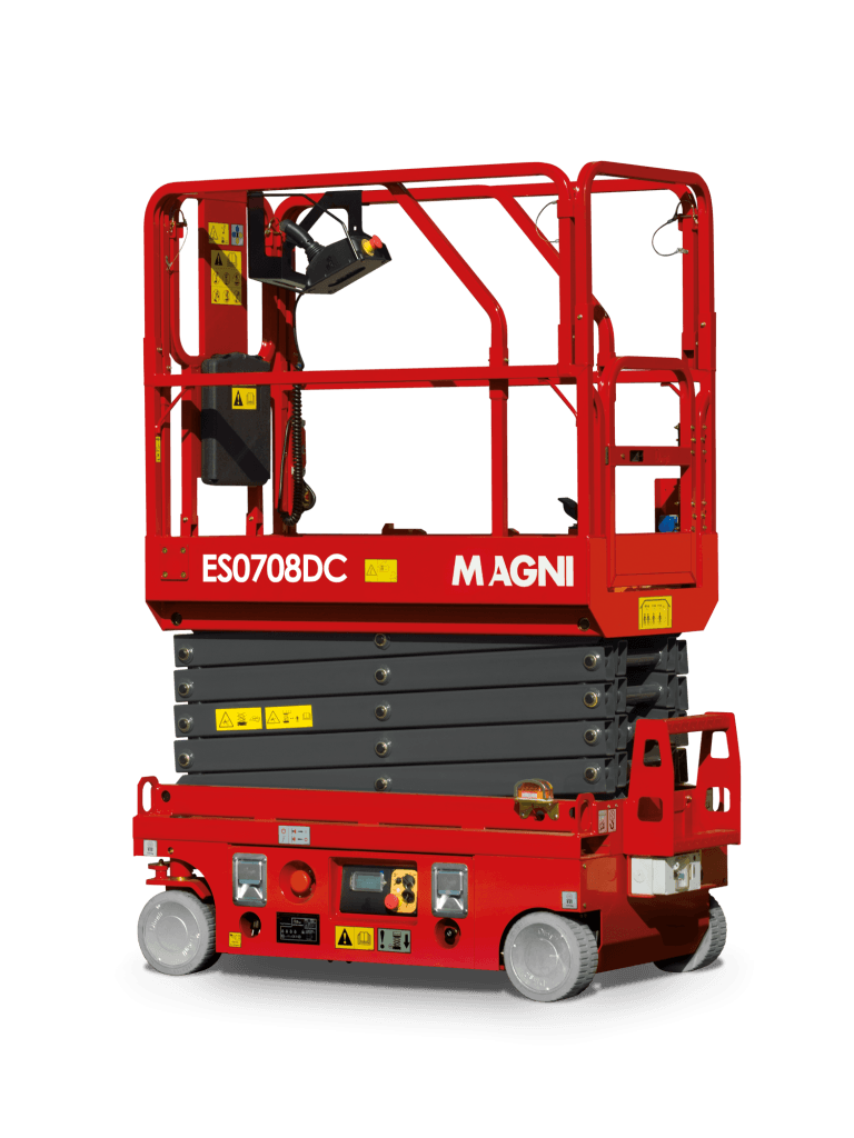 MAGNI ES0708DCBW Elektro-Scherenarbeitsbühne 7,6 mtr. (Big Wheels)