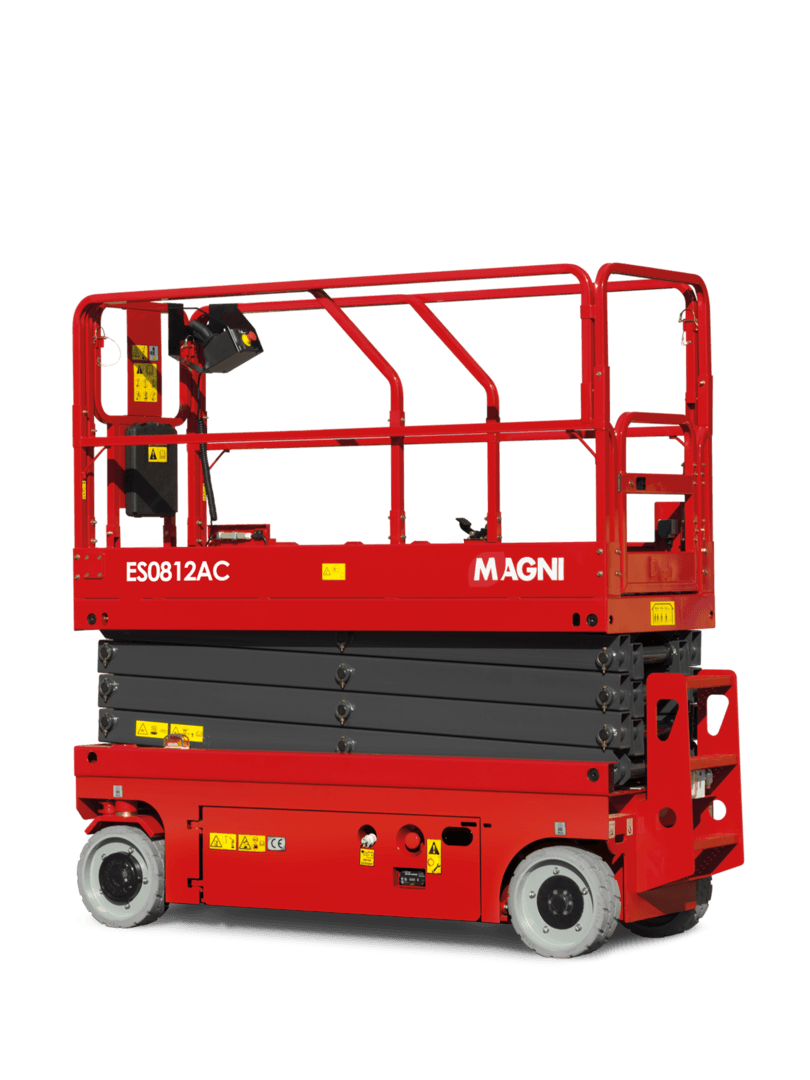 MAGNI ES0812AC+ Elektro-Scherenarbeitsbühne 8,0 mtr.