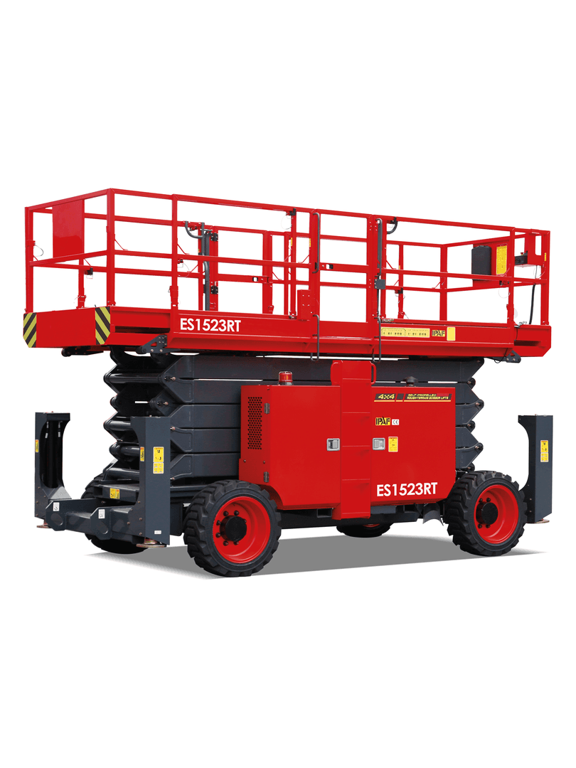 MAGNI ES1523RT.2 Elektro-Scherenarbeitsbühne geländegängig – 15,0 mtr.