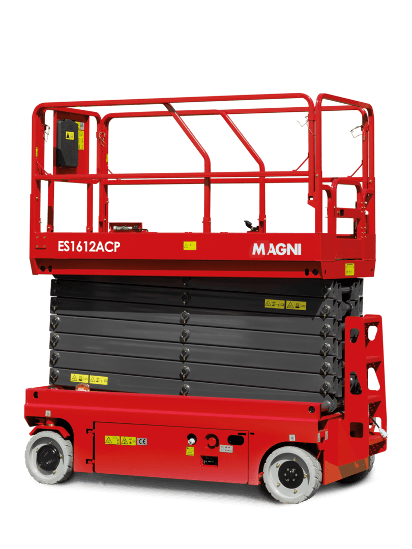 MAGNI ES1612ACP+ Elektro-Scherenarbeitsbühne 15,7 mtr.