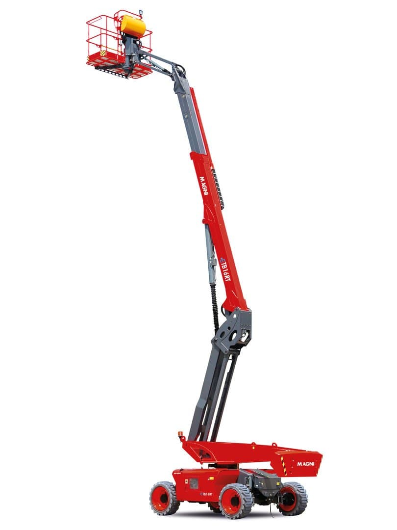 MAGNI ETB16RT Elektro-Teleskop-Arbeitsbühne geländegängig 16,2 mtr.
