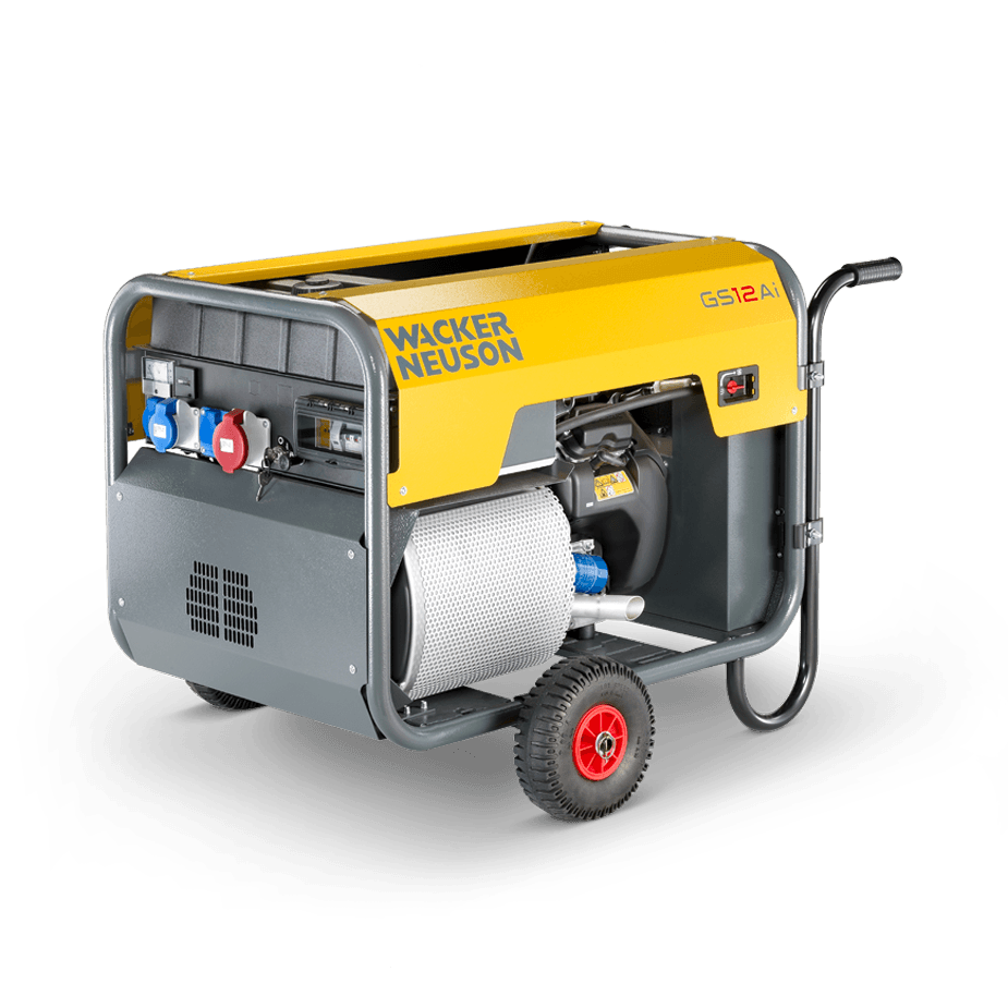 WACKER NEUSON GS 12Ai benzinbetriebener Stromerzeuger 230 / 400 Volt | 11,8 kVA (E-Starter)