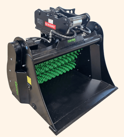 HÄNER HSS 1200-4 – Schaufel-Separator für Bagger 12,0 – 18,0 to.