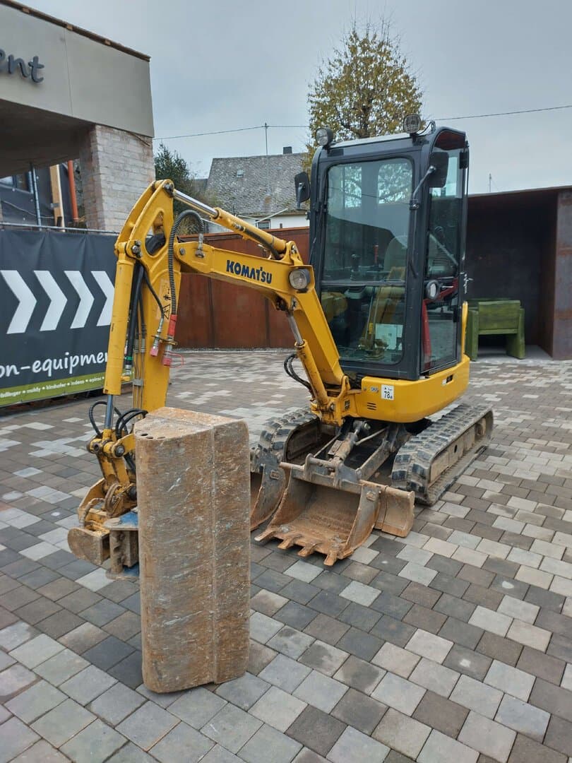 KOMATSU PC16R-3HS – Minibagger mit Tilt | Gebrauchtgerät