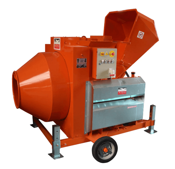 LESCHA LHB 800 – Betonmischer mit Beschicker