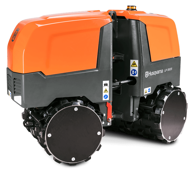 HUSQVARNA LP 9505 – Grabenwalze mit Funksteuerung und Knicklenkung
