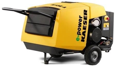 KAESER MOBILAIR M13 E – Elektrischer Baukompressor mobil