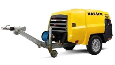 KAESER MOBILAIR M27 E – Elektrischer Baukompressor mobil