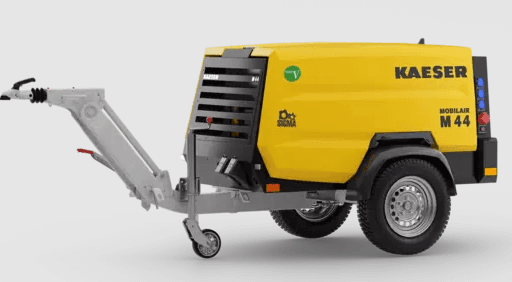 KAESER MOBILAIR M44 – Baukompressor mit Stromerzeuger 13 kVA mobil