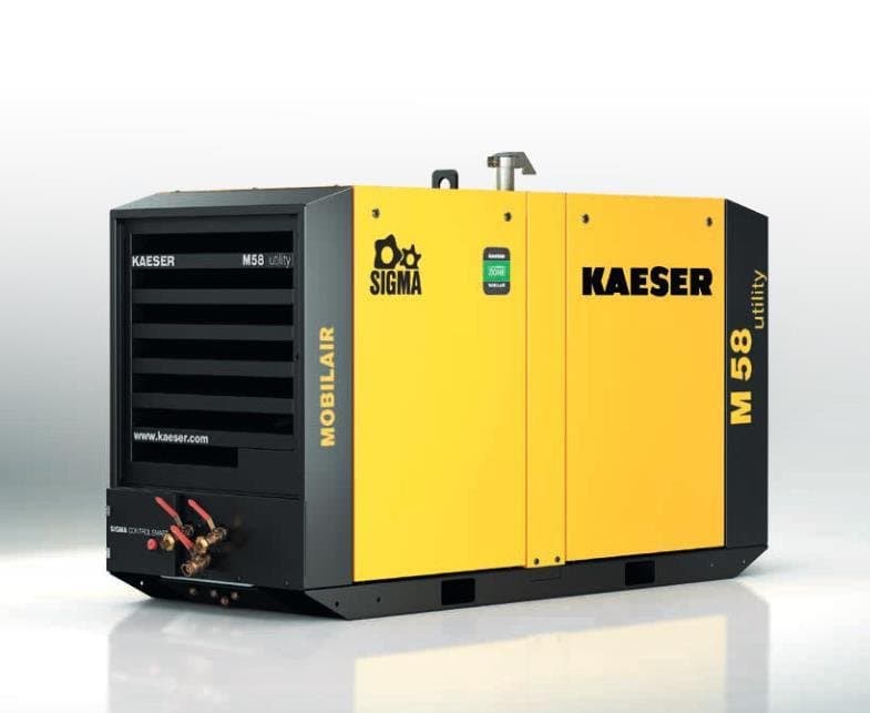 KAESER MOBILAIR M58 utility – Baukompressor