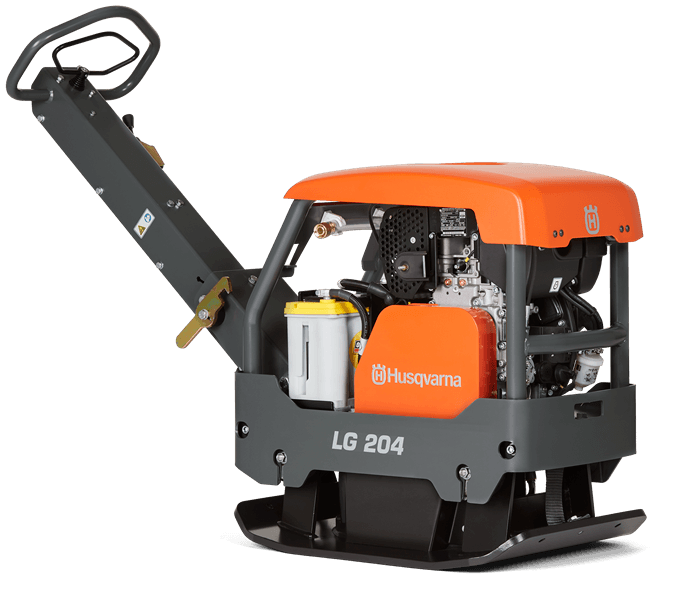 HUSQVARNA LG 204 – Rüttelplatte reversierbar mit 211 – 244 kg