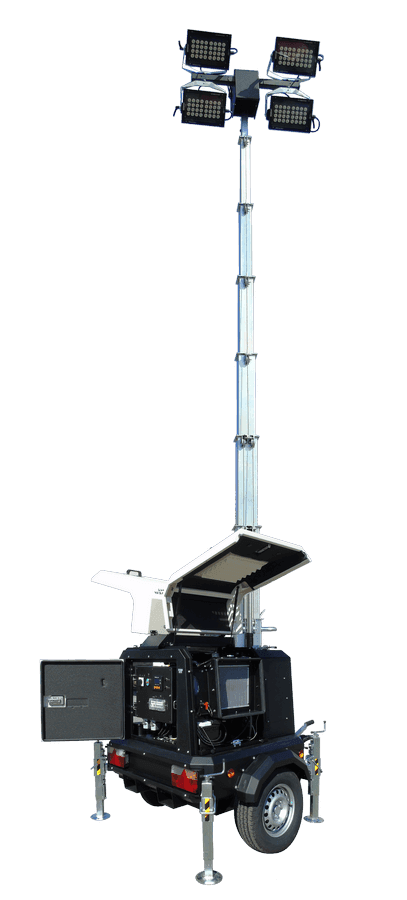 PRAMAC / Generac IQ20 dieselbetriebener Lichtmast