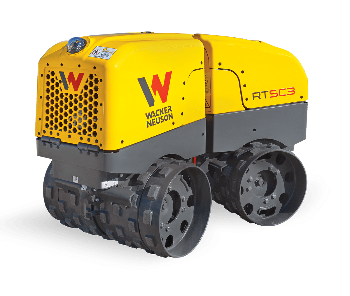 WACKER NEUSON RTLx-SC3 – Grabenwalze mit Fernsteuerung und Knicklenkung