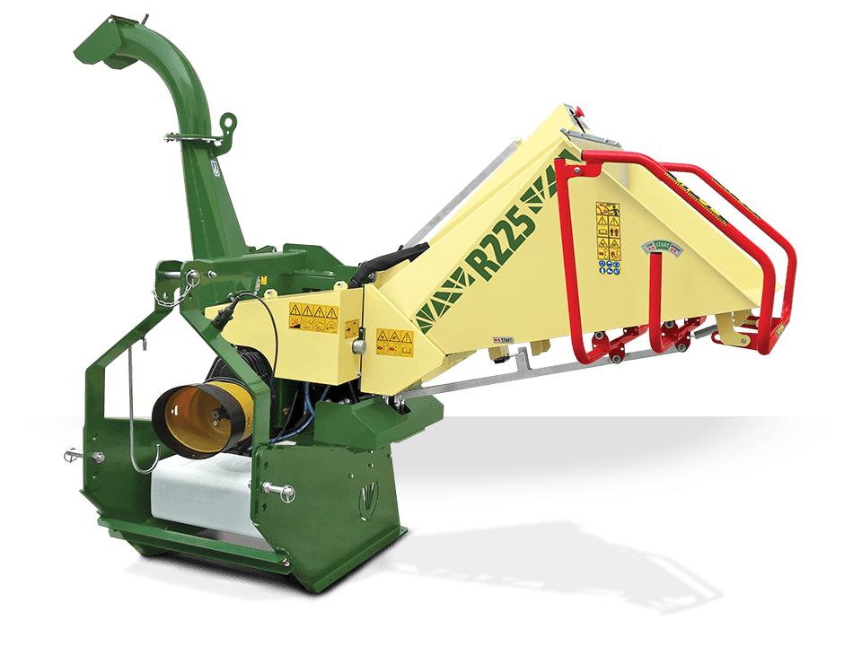NEGRI Biohäcksler R225 / Häcksler mit Dreipunktaufnahme CAT. 1 für Traktor