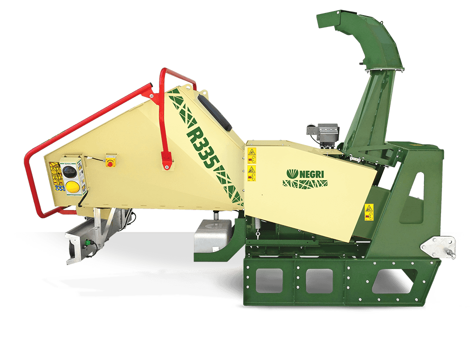 NEGRI Biohäcksler R335 / Häcksler mit Dreipunktaufnahme CAT. 1 / 2 für Traktor