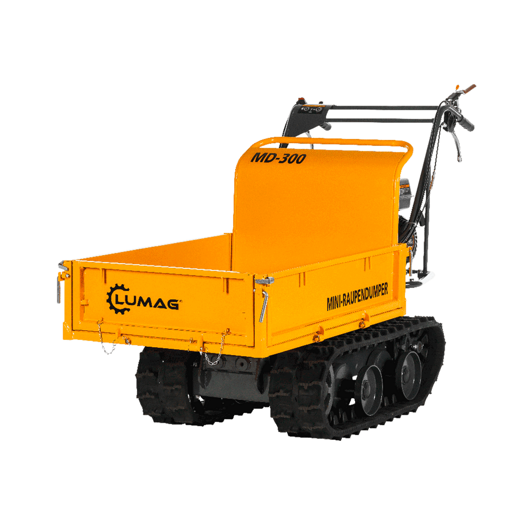 LUMAG MD300 Minidumper mit Frontkipp-Plattform 300 kg Zuladung