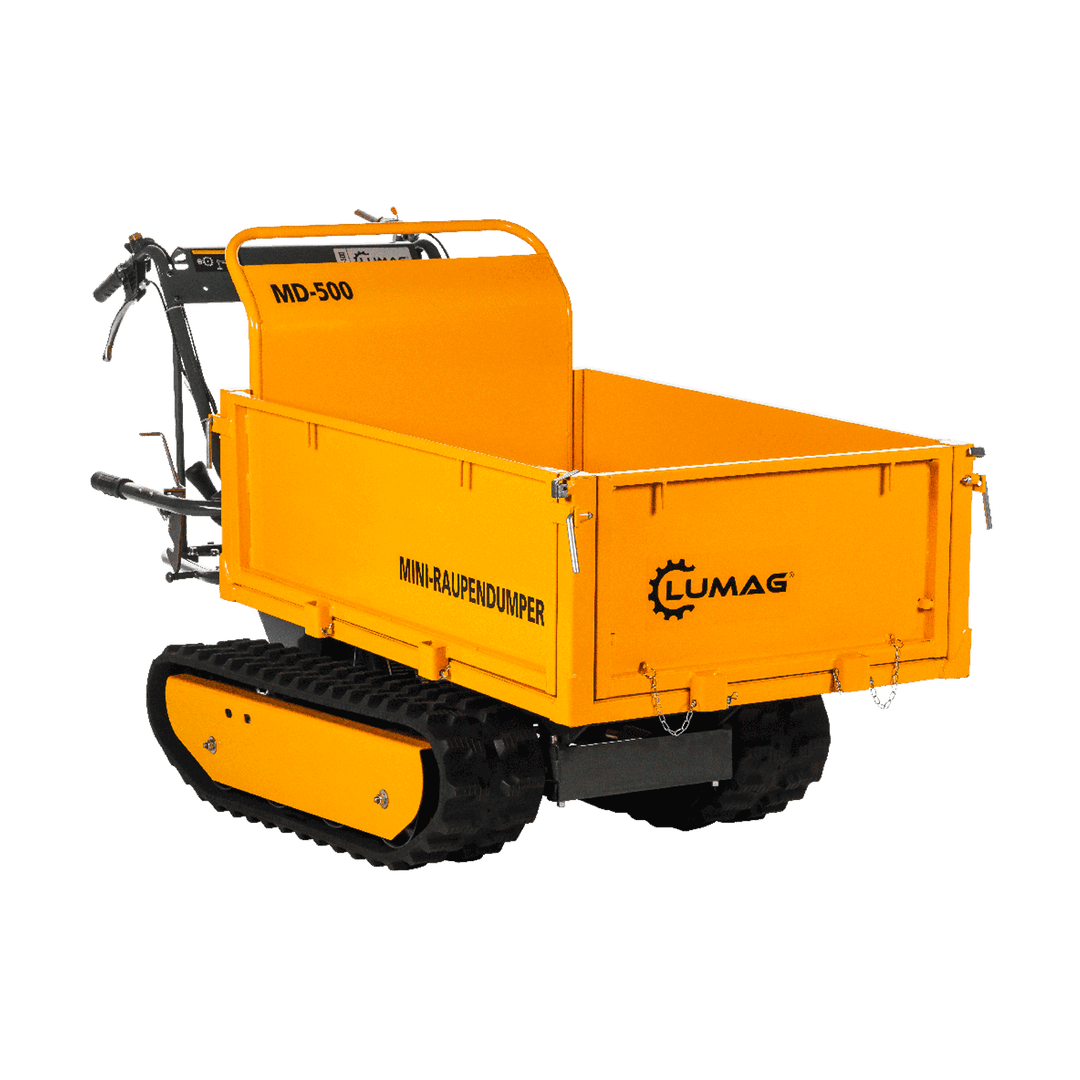 LUMAG MD500 Minidumper mit Frontkipp-Plattform 500 kg Zuladung