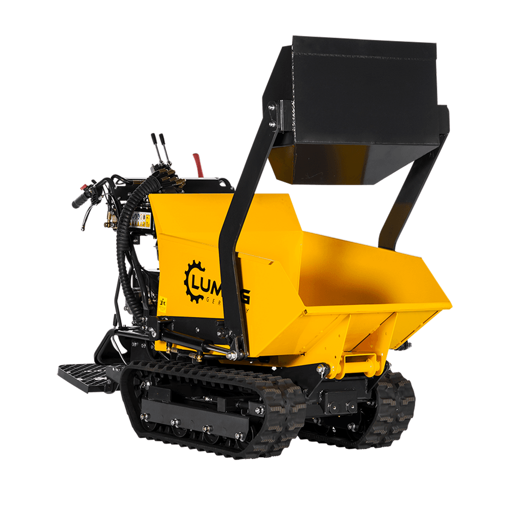 LUMAG MD500HPROS Minidumper mit Frontkippmulde und Selbstladeschaufel 500 kg Zuladung