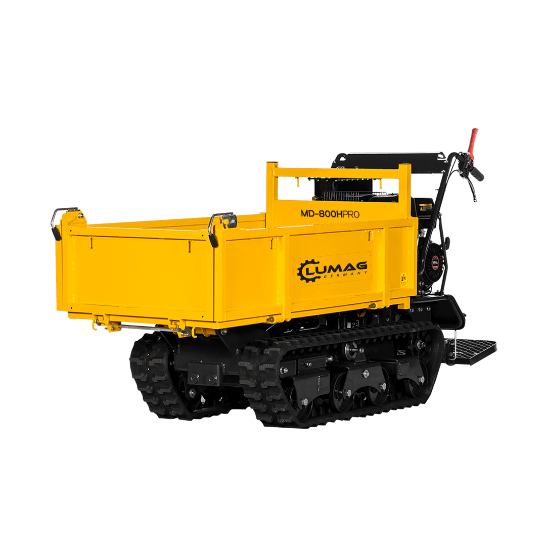 LUMAG MD800HPRO Minidumper mit Frontkipp-Plattform mit 800 kg Zuladung