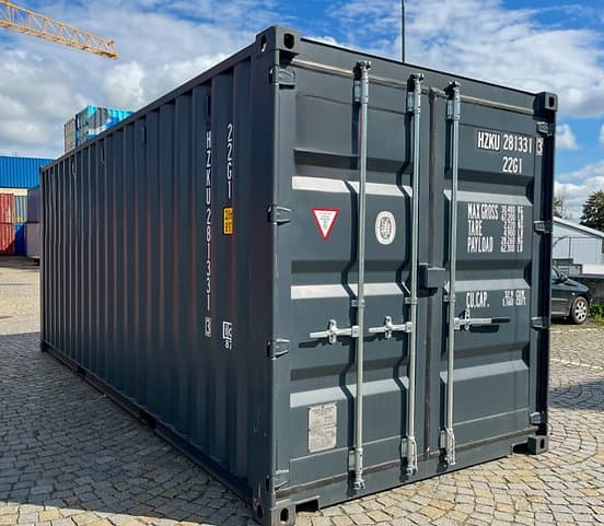 Lagercontainer 6 m (20 Fuß) mit zwei Türen